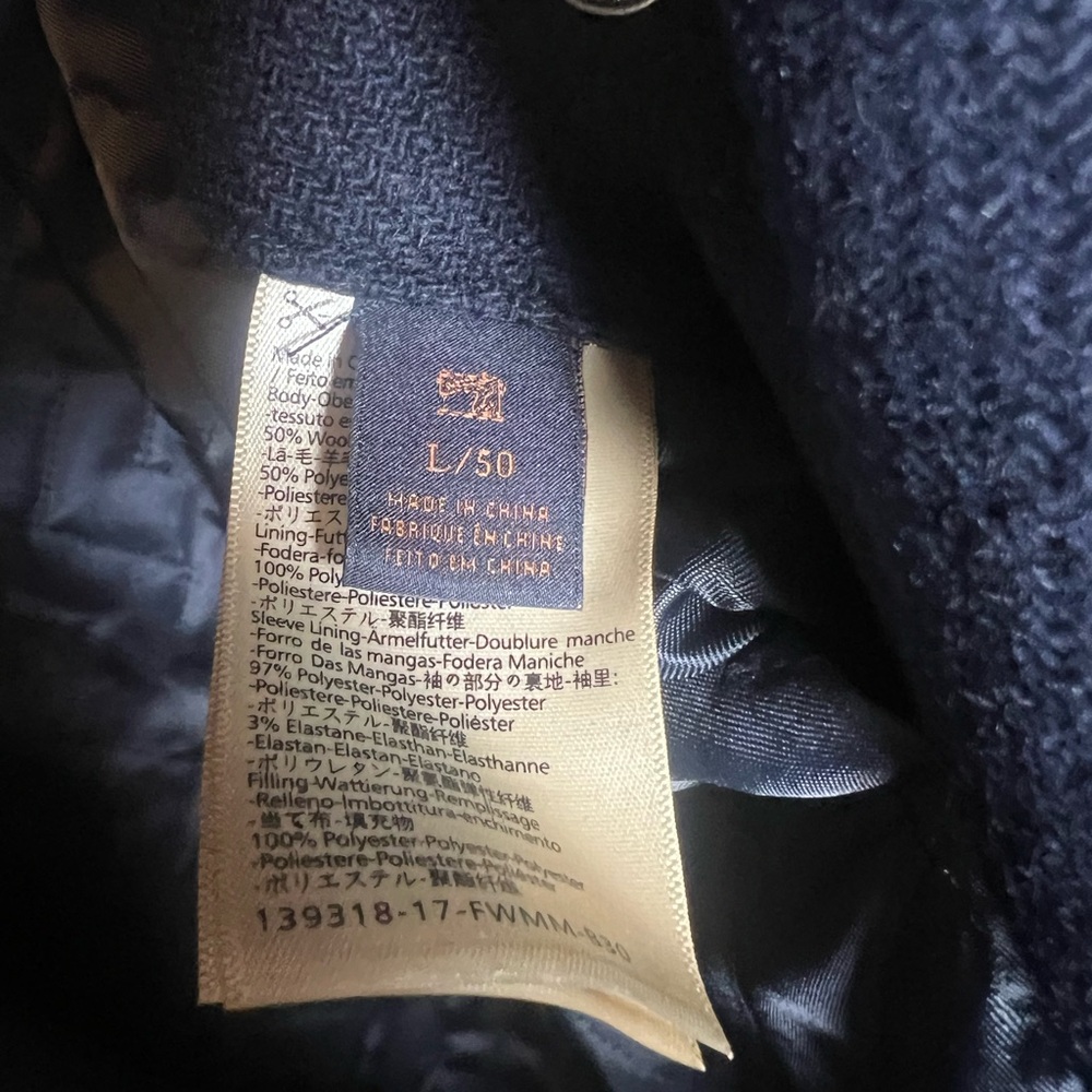 Scotch & Soda Dark Blue Textured Blazer - Picture 7 of 12